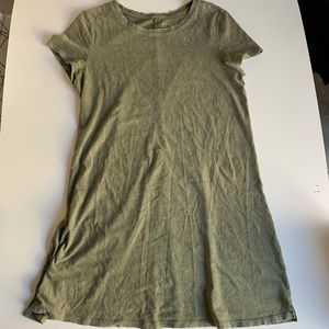 Sage Green T-shirt Dress